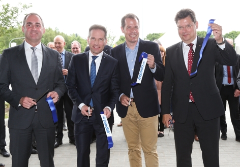 Mario Bertermann,  Oliver Zimmermann, Silvan G.-R. Meier, Reinhard Meyer (v.l.n.r.)