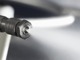 DRAABE uses high-pressure nozzles for direct room air humidification